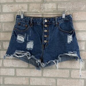 Hammer Jeans button fly denim shirts size L